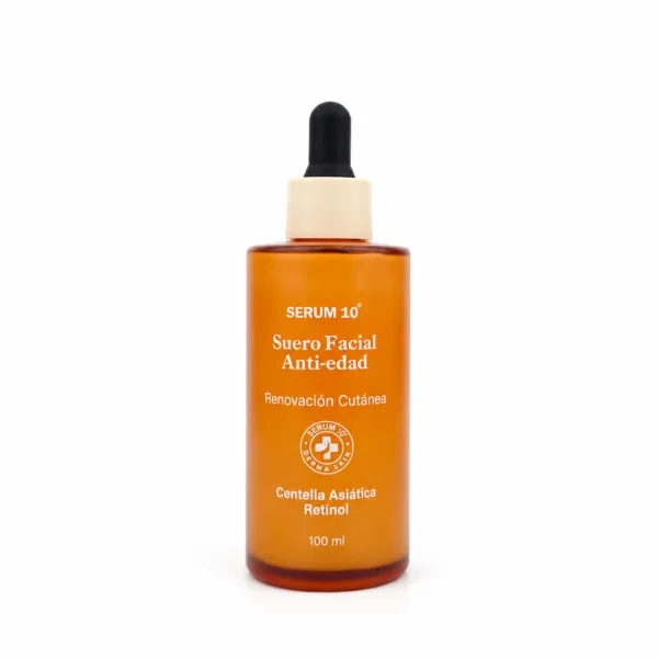 Sérum antiedad de centella asiática y retinol 100 ml