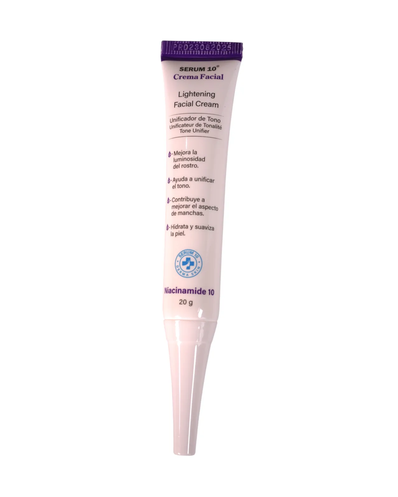 Crema facial de niacinamida x2