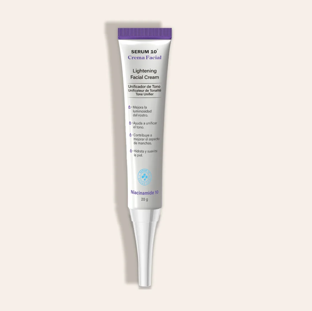 Crema facial de niacinamida x2