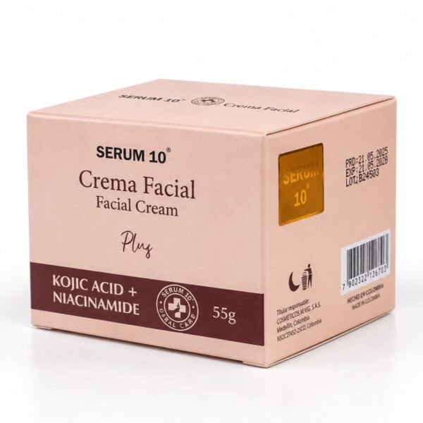 Crema facial con ácido kójico y niacinamida 55 g