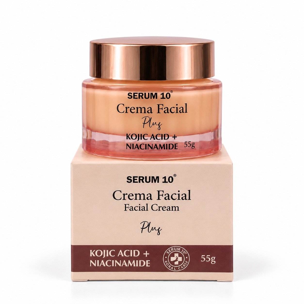 Crema facial con ácido kójico y niacinamida 55 g