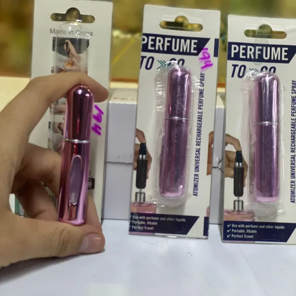 Atomizadores de perfume recargables x3