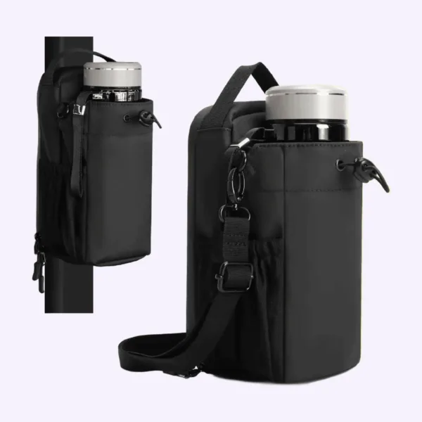 Bolso porta botella magnético para el gimnasio