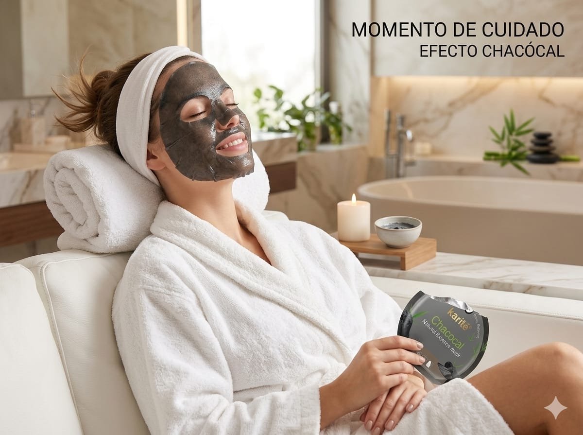 Mascarillas faciales de carbón activado x12