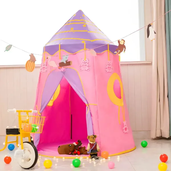 Carpa castillo de princesa para niñas