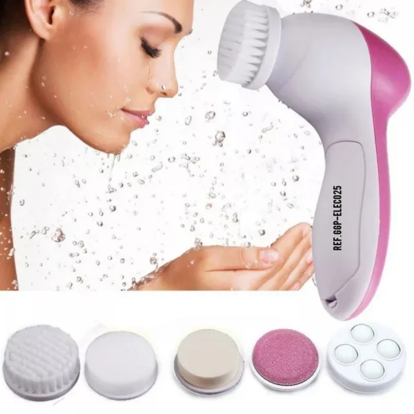 Cepillo facial eléctrico 5 en 1