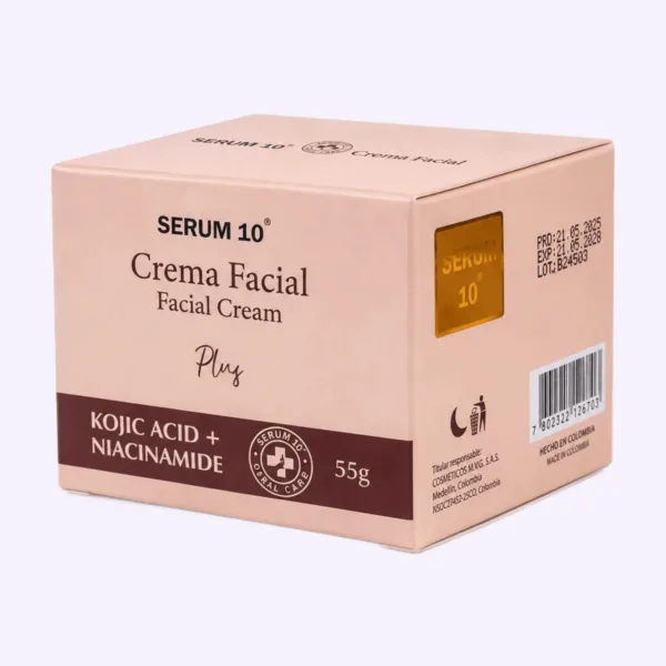 Crema facial con ácido kójico y niacinamida 55 g