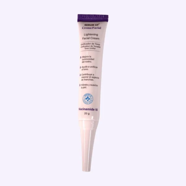 Crema facial de niacinamida x2