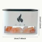 Difusor de aromas efecto chimenea con piedras