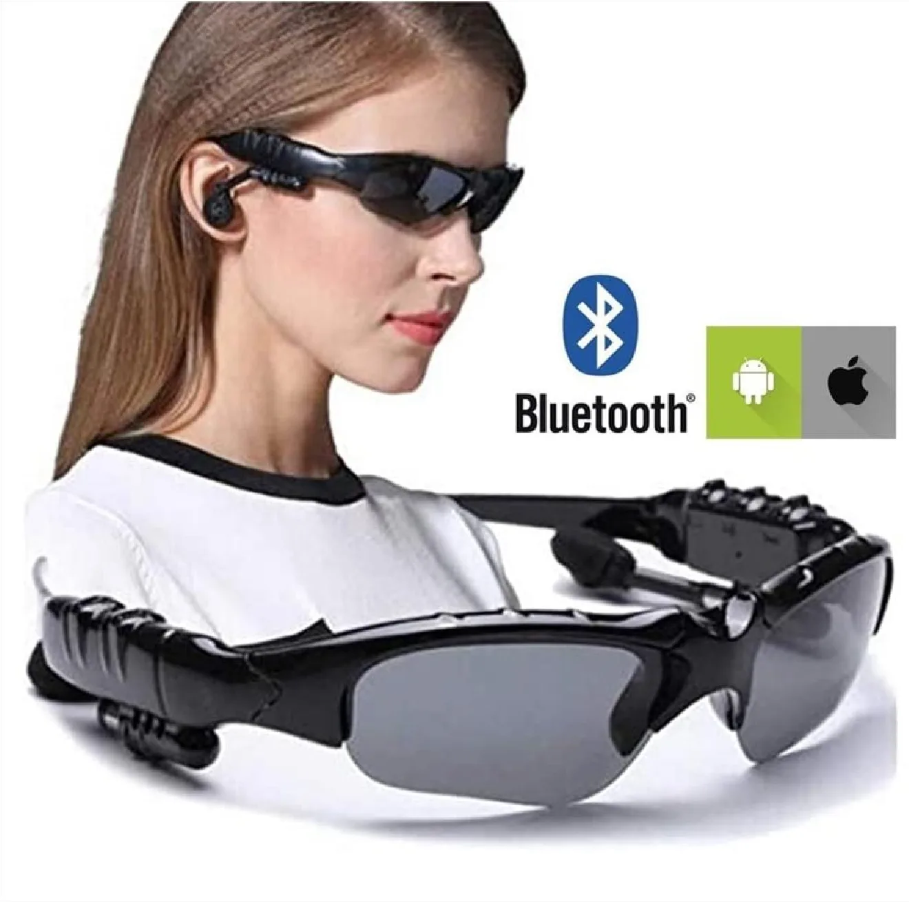 Gafas de sol con audífonos Bluetooth