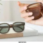 Gafas de sol plegables con estuche