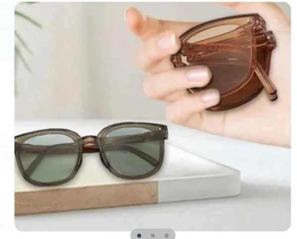 Gafas de sol plegables con estuche