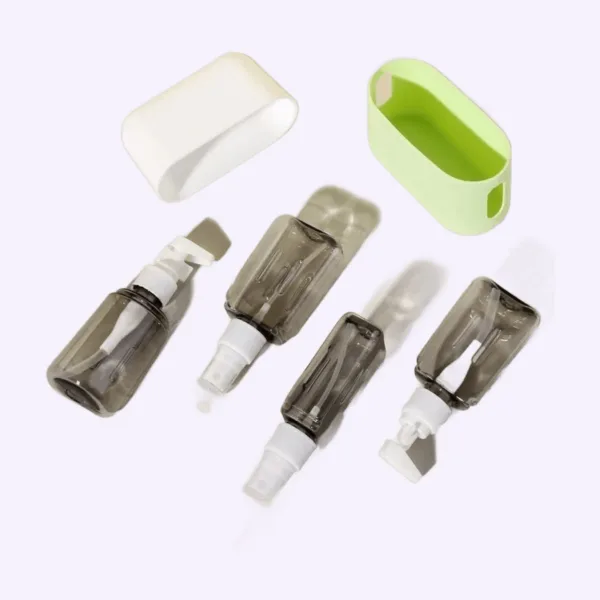 Kit de 4 envases de viaje de 50 ml con estuche