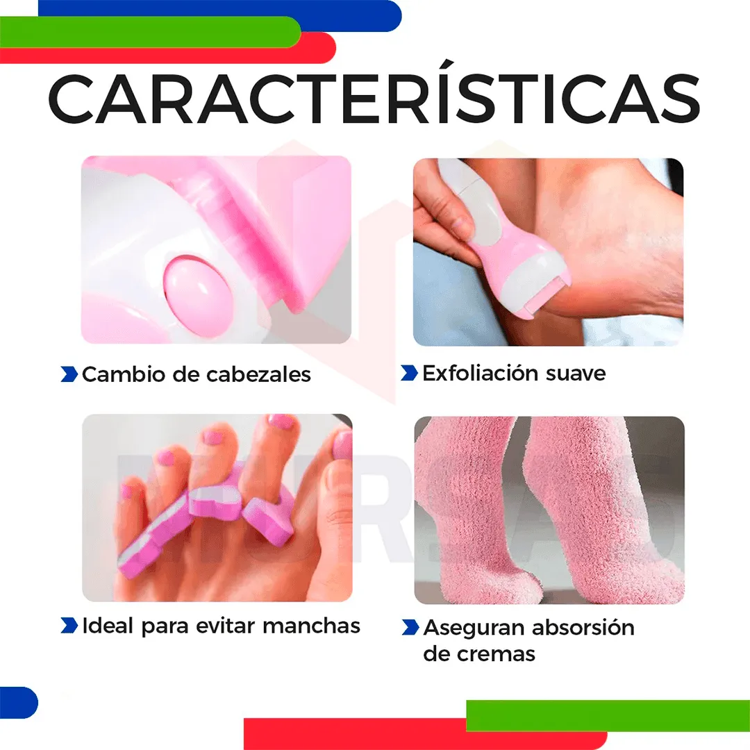Kit de pedicura 4 en 1