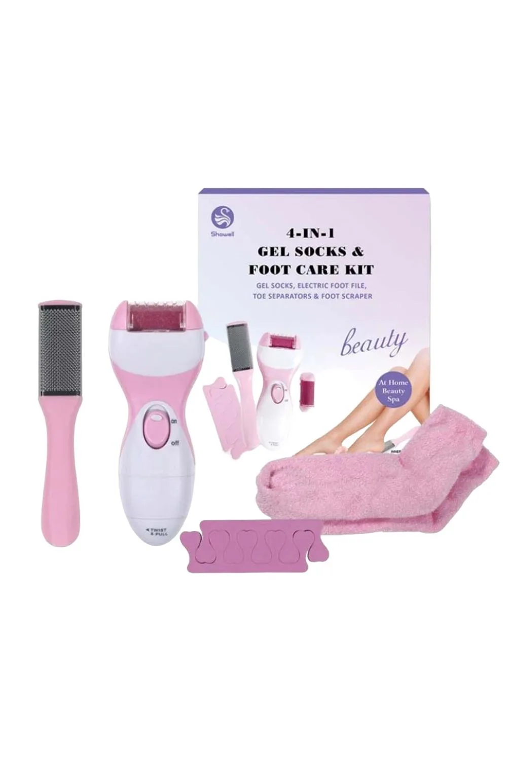 Kit de pedicura 4 en 1