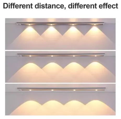 Lámpara LED recargable con sensor de movimiento (60 cm)
