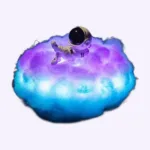 Lámpara nube LED con astronauta y control