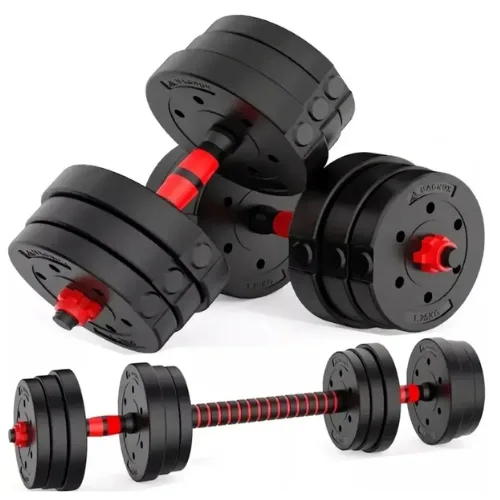 Set de mancuernas ajustables de 10 kg
