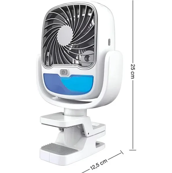 Mini enfriador de aire portátil con depósito para hielo
