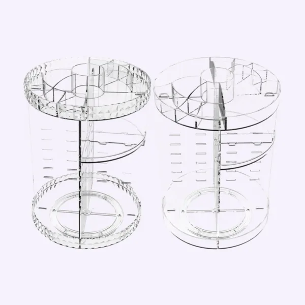 Organizador de maquillaje giratorio 360°