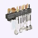 Organizador de utensilios de cocina de pared