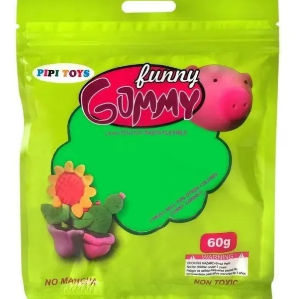 Plastilina foamy moldeable 60 g
