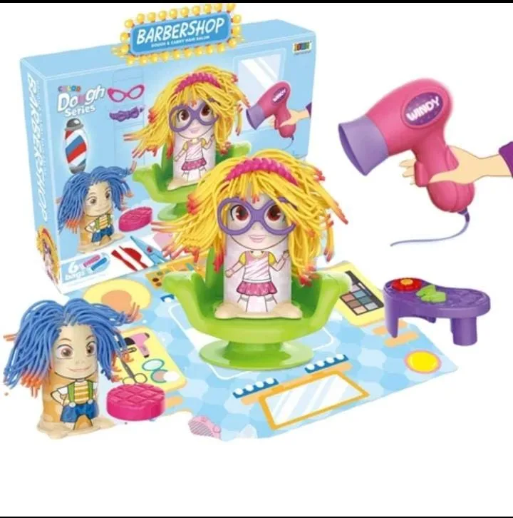 Plastilina "peluquería" para cortar y peinar