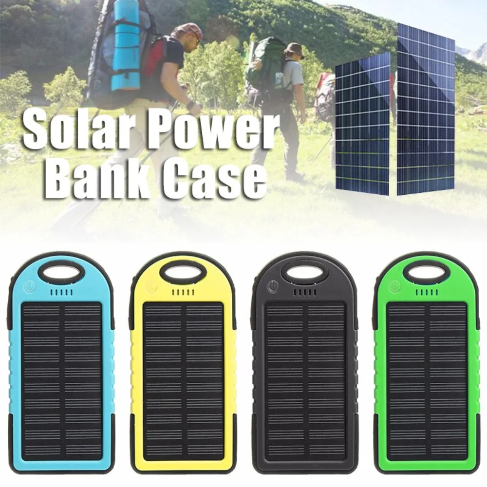 Batería portátil solar de 12.000 mAh con linterna