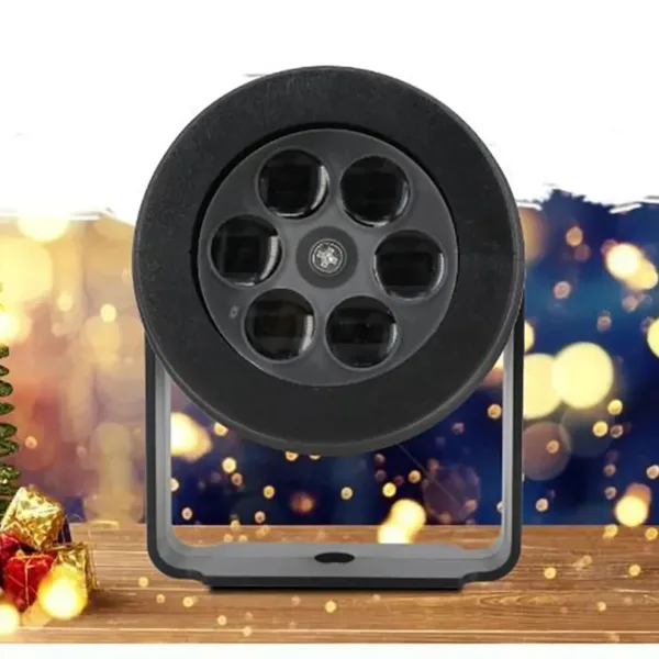 Proyector de luces navideñas con 6 diseños