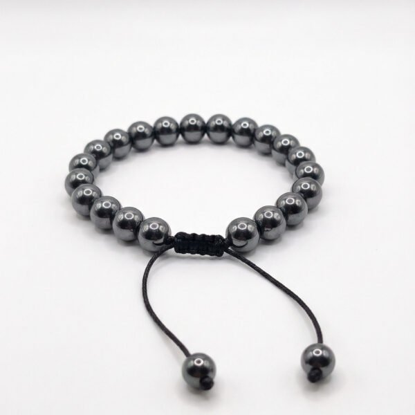 Pulsera de hematita natural
