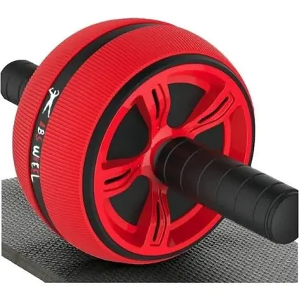 Rueda abdominal ancha con rodillera