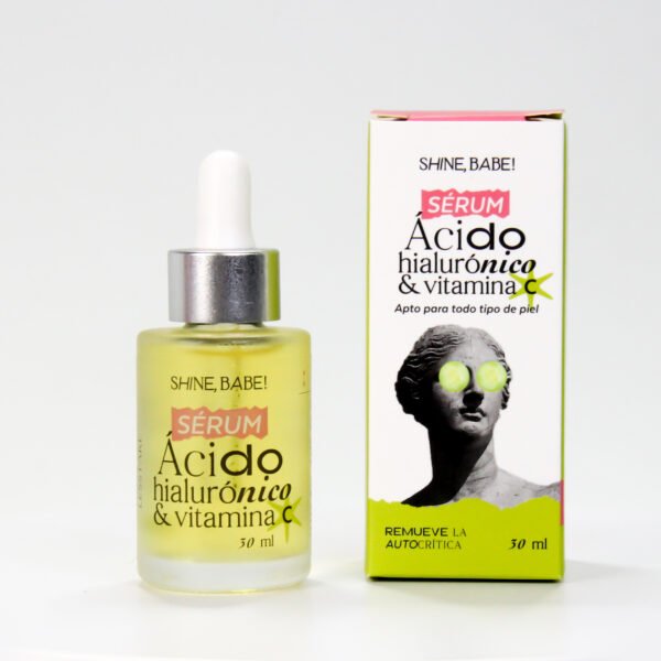Sérum de ácido hialurónico y vitamina C 30 ml