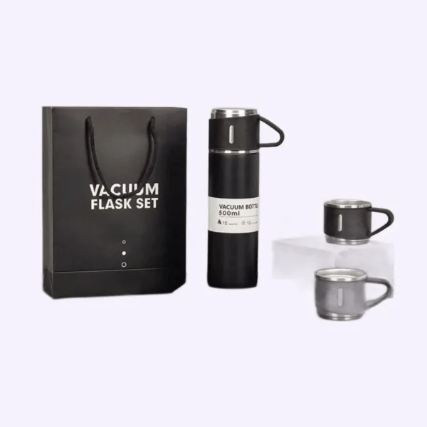 Set de termo de 500 ml con tazas