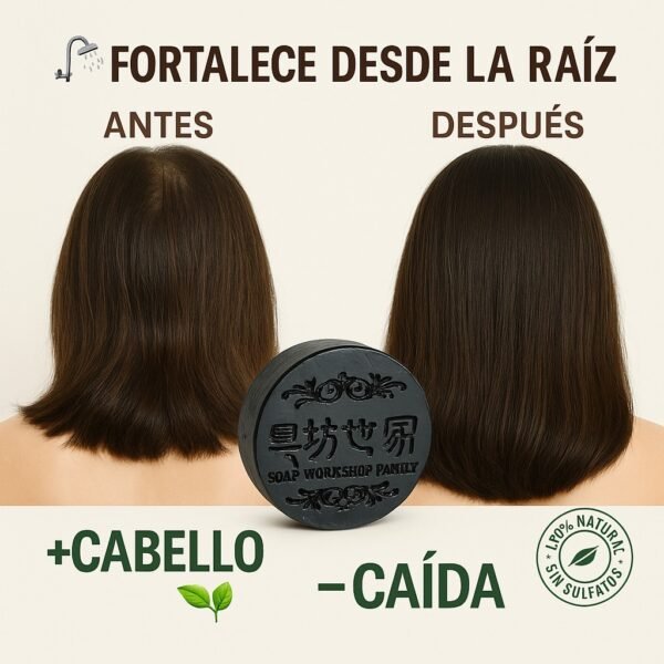 Shampoo sólido en barra x2