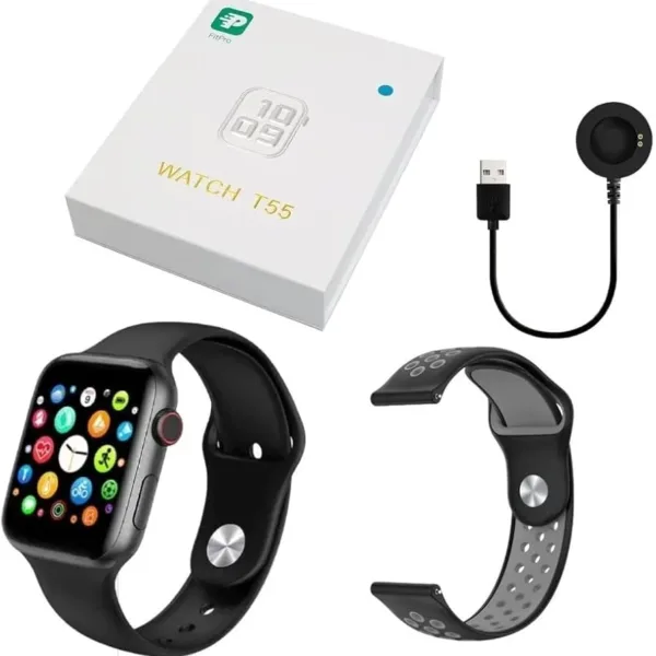 Reloj inteligente T55 con pantalla táctil