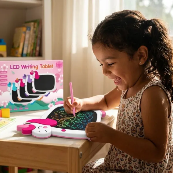 Tablero mágico LCD de unicornio de 8,5"