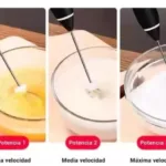 Batidor eléctrico de mano recargable