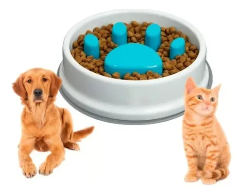Comedero lento para perro o gato
